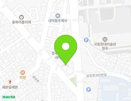 295-3 Sangdang-ro, Cheongwon-gu, Cheongju-si, Chungcheongbuk-do, Republic of Korea Map