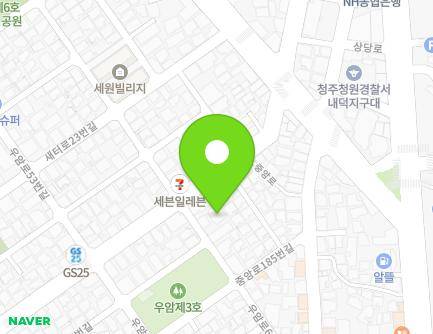 5-1 Uam-ro 64beon-gil, Cheongwon-gu, Cheongju-si, Chungcheongbuk-do, Republic of Korea Map