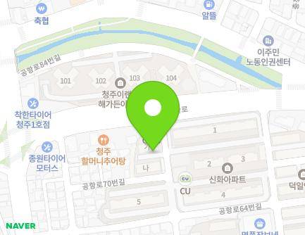 10 1sunhwan-ro 211beon-gil, Cheongwon-gu, Cheongju-si, Chungcheongbuk-do, Republic of Korea Map