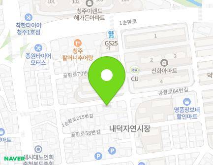 32 Gonghang-ro 64beon-gil, Cheongwon-gu, Cheongju-si, Chungcheongbuk-do, Republic of Korea Map