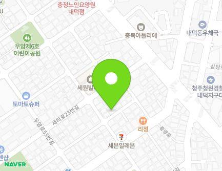10-3 Uam-ro 63beon-gil, Cheongwon-gu, Cheongju-si, Chungcheongbuk-do, Republic of Korea Map