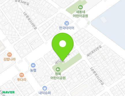 82 Naedeok-ro 7beon-gil, Cheongwon-gu, Cheongju-si, Chungcheongbuk-do, Republic of Korea Map