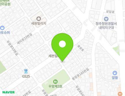 5 Uam-ro 64beon-gil, Cheongwon-gu, Cheongju-si, Chungcheongbuk-do, Republic of Korea Map