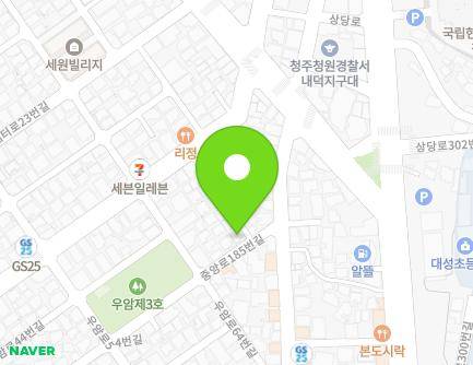 18 Uam-ro 70beon-gil, Cheongwon-gu, Cheongju-si, Chungcheongbuk-do, Republic of Korea Map