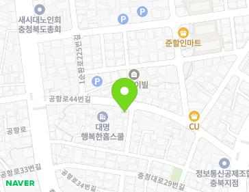 26 Gonghang-ro 44beon-gil, Cheongwon-gu, Cheongju-si, Chungcheongbuk-do, Republic of Korea 26 Gonghang-ro 44beon-gil, Cheongwon-gu, Cheongju-si, Chungcheongbuk-do, Republic of Korea Map