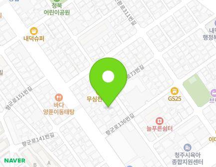 33-1 Naedeok-ro 7beon-gil, Cheongwon-gu, Cheongju-si, Chungcheongbuk-do, Republic of Korea Map