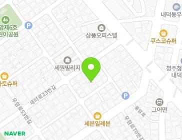 11-10 Saeteo-ro 23beon-gil, Cheongwon-gu, Cheongju-si, Chungcheongbuk-do, Republic of Korea 11-10 Saeteo-ro 23beon-gil, Cheongwon-gu, Cheongju-si, Chungcheongbuk-do, Republic of Korea Map