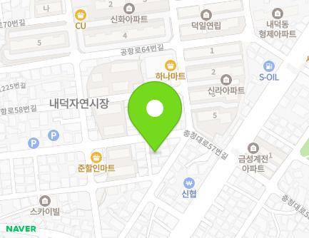 19-1 Chungcheong-daero 57beon-gil, Cheongwon-gu, Cheongju-si, Chungcheongbuk-do, Republic of Korea Map