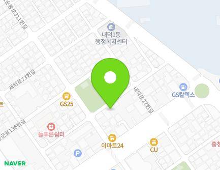 25 Saeteo-ro 59beon-gil, Cheongwon-gu, Cheongju-si, Chungcheongbuk-do, Republic of Korea Map