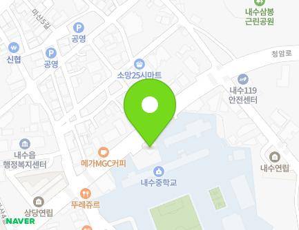 64 Cheongam-ro, Naesu-eup, Cheongwon-gu, Cheongju-si, Chungcheongbuk-do, Republic of Korea Map