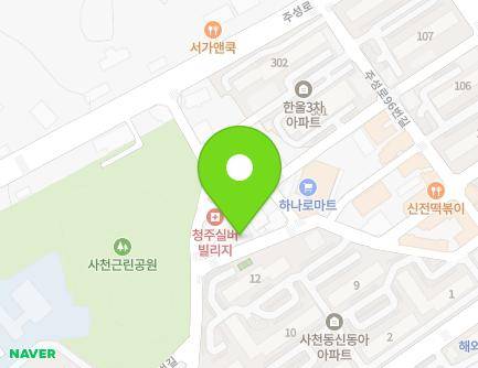 68 Satteum-ro 61beon-gil, Cheongwon-gu, Cheongju-si, Chungcheongbuk-do, Republic of Korea Map