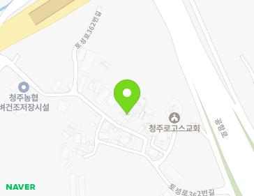 41-3 Toseong-ro 362beon-gil, Cheongwon-gu, Cheongju-si, Chungcheongbuk-do, Republic of Korea 41-3 Toseong-ro 362beon-gil, Cheongwon-gu, Cheongju-si, Chungcheongbuk-do, Republic of Korea Map