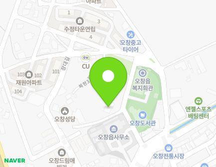 1141-11 Dureungyuri-ro, Ochang-eup, Cheongwon-gu, Cheongju-si, Chungcheongbuk-do, Republic of Korea Map