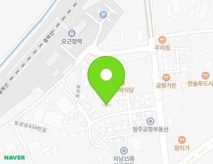 26-8 Toseong-ro 448beon-gil, Cheongwon-gu, Cheongju-si, Chungcheongbuk-do, Republic of Korea Map