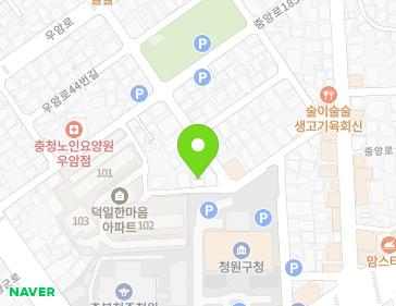 28 Jungang-ro 173beon-gil, Cheongwon-gu, Cheongju-si, Chungcheongbuk-do, Republic of Korea 28 Jungang-ro 173beon-gil, Cheongwon-gu, Cheongju-si, Chungcheongbuk-do, Republic of Korea Map