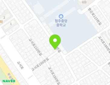 19 Gyoseo-ro 196beon-gil, Cheongwon-gu, Cheongju-si, Chungcheongbuk-do, Republic of Korea 19 Gyoseo-ro 196beon-gil, Cheongwon-gu, Cheongju-si, Chungcheongbuk-do, Republic of Korea Map
