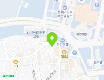 56-1 Daeseong-ro 288beon-gil, Cheongwon-gu, Cheongju-si, Chungcheongbuk-do, Republic of Korea 56-1 Daeseong-ro 288beon-gil, Cheongwon-gu, Cheongju-si, Chungcheongbuk-do, Republic of Korea Map