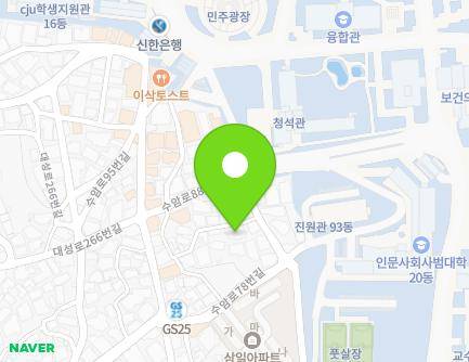 20-16 Suam-ro 88beon-gil, Cheongwon-gu, Cheongju-si, Chungcheongbuk-do, Republic of Korea Map