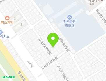 11-8 Gyoseo-ro 196beon-gil, Cheongwon-gu, Cheongju-si, Chungcheongbuk-do, Republic of Korea 11-8 Gyoseo-ro 196beon-gil, Cheongwon-gu, Cheongju-si, Chungcheongbuk-do, Republic of Korea Map