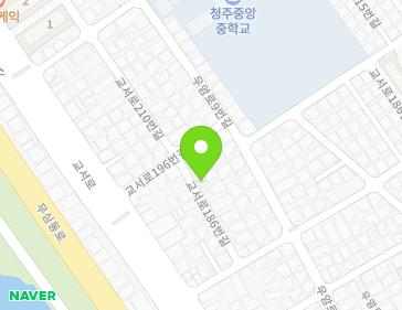 12-5 Gyoseo-ro 196beon-gil, Cheongwon-gu, Cheongju-si, Chungcheongbuk-do, Republic of Korea 12-5 Gyoseo-ro 196beon-gil, Cheongwon-gu, Cheongju-si, Chungcheongbuk-do, Republic of Korea Map