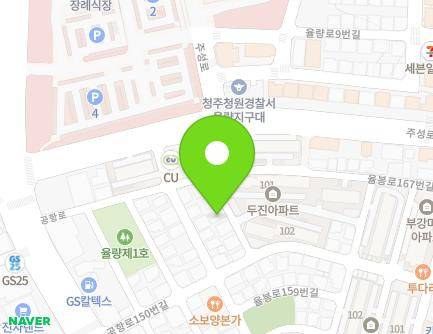 31-11 Gonghang-ro 150beon-gil, Cheongwon-gu, Cheongju-si, Chungcheongbuk-do, Republic of Korea Map