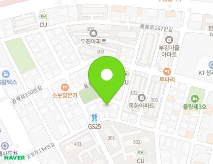 40-10 Yulbong-ro 159beon-gil, Cheongwon-gu, Cheongju-si, Chungcheongbuk-do, Republic of Korea Map