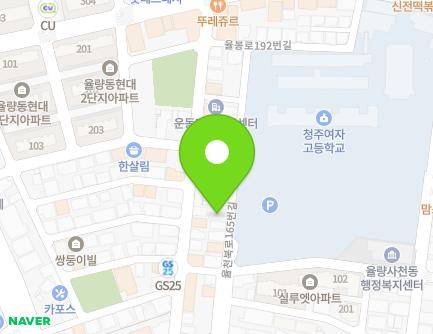 23 Yulcheonbuk-ro 165beon-gil, Cheongwon-gu, Cheongju-si, Chungcheongbuk-do, Republic of Korea Map