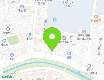 167 Yulcheonbuk-ro, Cheongwon-gu, Cheongju-si, Chungcheongbuk-do, Republic of Korea Map