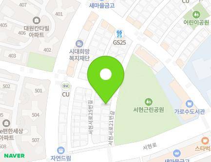 28 Seohyeonseo-ro 21beon-gil, Heungdeok-gu, Cheongju-si, Chungcheongbuk-do, Republic of Korea Map