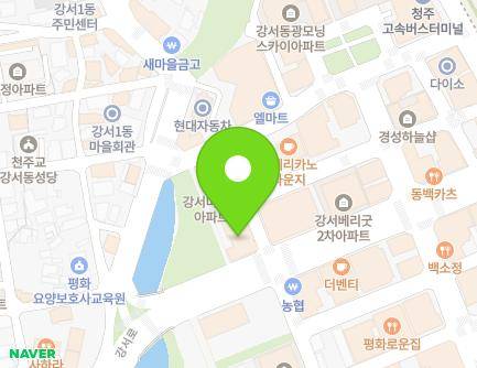 101 Gangseo-ro, Heungdeok-gu, Cheongju-si, Chungcheongbuk-do, Republic of Korea Map