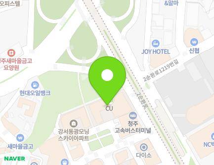 1222 2sunhwan-ro, Heungdeok-gu, Cheongju-si, Chungcheongbuk-do, Republic of Korea Map