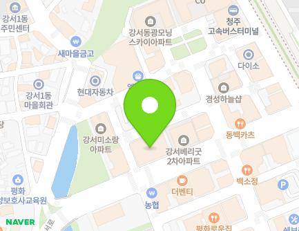 107 Gangseo-ro, Heungdeok-gu, Cheongju-si, Chungcheongbuk-do, Republic of Korea Map