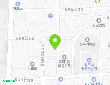 30-4 Sandan-ro 28beon-gil, Heungdeok-gu, Cheongju-si, Chungcheongbuk-do, Republic of Korea 30-4 Sandan-ro 28beon-gil, Heungdeok-gu, Cheongju-si, Chungcheongbuk-do, Republic of Korea Map