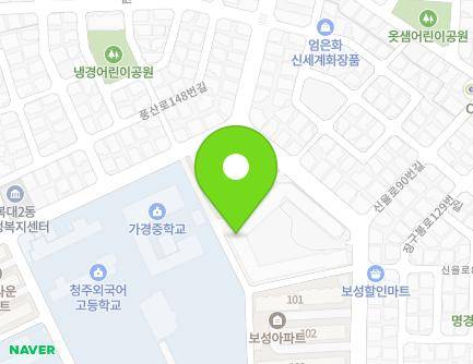 87 Sinyul-ro, Heungdeok-gu, Cheongju-si, Chungcheongbuk-do, Republic of Korea Map