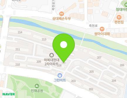 77-11 Jeungan-ro, Heungdeok-gu, Cheongju-si, Chungcheongbuk-do, Republic of Korea