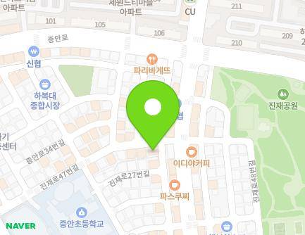 7 Jinjae-ro 47beon-gil, Heungdeok-gu, Cheongju-si, Chungcheongbuk-do, Republic of Korea Map