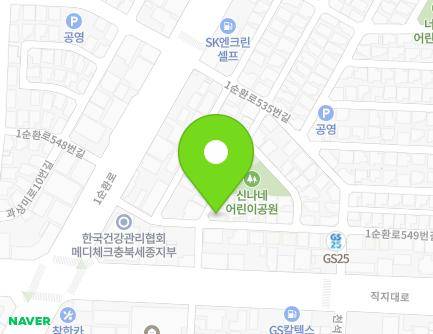 21 1sunhwan-ro 549beon-gil, Heungdeok-gu, Cheongju-si, Chungcheongbuk-do, Republic of Korea Map