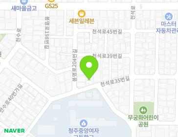 18 Cheonseok-ro 35beon-gil, Heungdeok-gu, Cheongju-si, Chungcheongbuk-do, Republic of Korea 18 Cheonseok-ro 35beon-gil, Heungdeok-gu, Cheongju-si, Chungcheongbuk-do, Republic of Korea Map