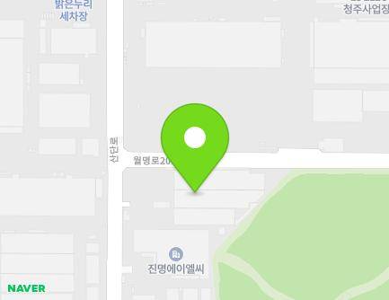 202 Sandan-ro, Heungdeok-gu, Cheongju-si, Chungcheongbuk-do, Republic of Korea Map