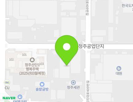 21 Jikji-daero 409beon-gil, Heungdeok-gu, Cheongju-si, Chungcheongbuk-do, Republic of Korea Map