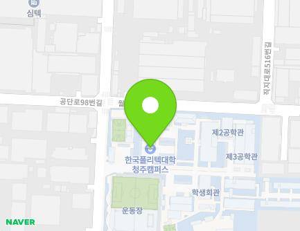 54 Sandan-ro, Heungdeok-gu, Cheongju-si, Chungcheongbuk-do, Republic of Korea Map