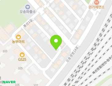 10-16 Bongsan 1-gil, Osong-eup, Heungdeok-gu, Cheongju-si, Chungcheongbuk-do, Republic of Korea 10-16 Bongsan 1-gil, Osong-eup, Heungdeok-gu, Cheongju-si, Chungcheongbuk-do, Republic of Korea Map