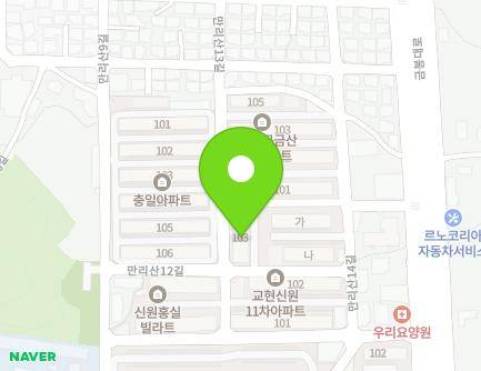 13 Mallisan 12-gil, Chungju-si, Chungcheongbuk-do, Republic of Korea Map