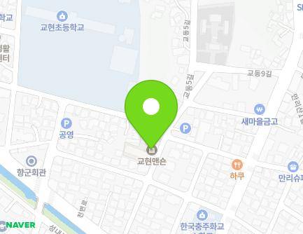 13 Gyodong 5-gil, Chungju-si, Chungcheongbuk-do, Republic of Korea Map