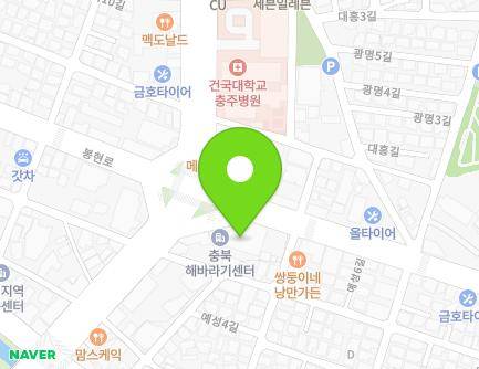 222 Bonghyeon-ro, Chungju-si, Chungcheongbuk-do, Republic of Korea Map