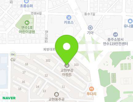 279 Yeseong-ro, Chungju-si, Chungcheongbuk-do, Republic of Korea Map