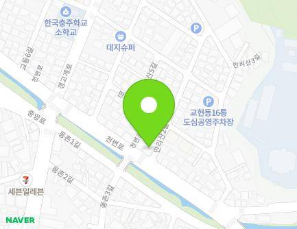 305 Cheonbyeon-ro, Chungju-si, Chungcheongbuk-do, Republic of Korea Map