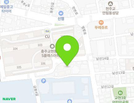 28 Geumbong 8-gil, Chungju-si, Chungcheongbuk-do, Republic of Korea Map