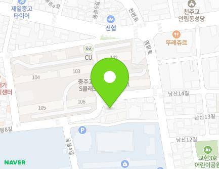 26 Geumbong 8-gil, Chungju-si, Chungcheongbuk-do, Republic of Korea Map