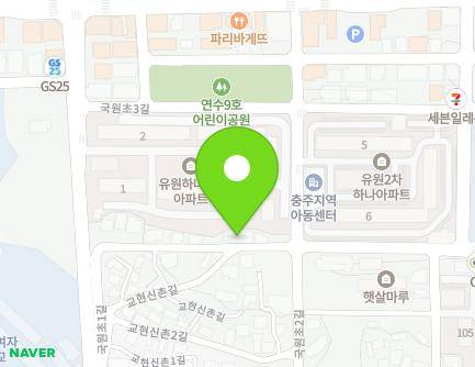 23 Gugwoncho 1-gil, Chungju-si, Chungcheongbuk-do, Republic of Korea Map